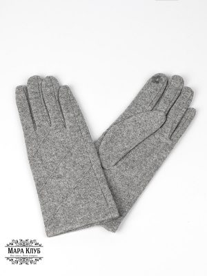 ПЕРЧАТКИ ЖЕНСКИЕ МАРА КЛУБ Арт. МС405 Цвет СЕРЫЙ Размер - OVERSIZE