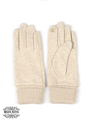 ПЕРЧАТКИ ЖЕНСКИЕ МАРА КЛУБ Арт. МС104 Цвет БЕЖЕВЫЙ Размер - OVERSIZE
