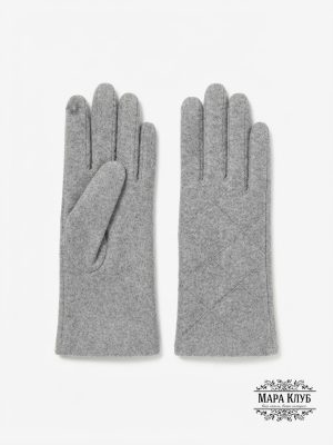 ПЕРЧАТКИ ЖЕНСКИЕ МАРА КЛУБ Арт. МС405 Цвет СЕРЫЙ Размер - OVERSIZE