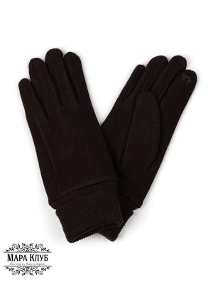 ПЕРЧАТКИ ЖЕНСКИЕ МАРА КЛУБ Арт. МС101 Цвет КОРИЧНЕВЫЙ Размер - OVERSIZE