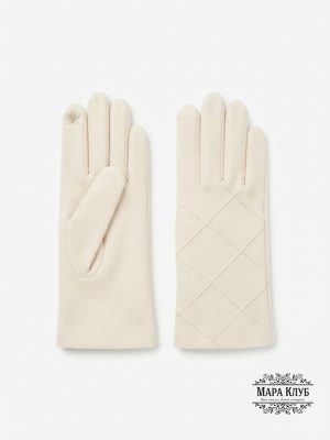 ПЕРЧАТКИ ЖЕНСКИЕ МАРА КЛУБ Арт. МС402 Цвет МОЛОЧНЫЙ Размер - OVERSIZE