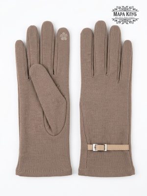 ПЕРЧАТКИ ЖЕНСКИЕ МАРА КЛУБ Арт. МС305 Цвет БЕЖЕВЫЙ Размер - OVERSIZE